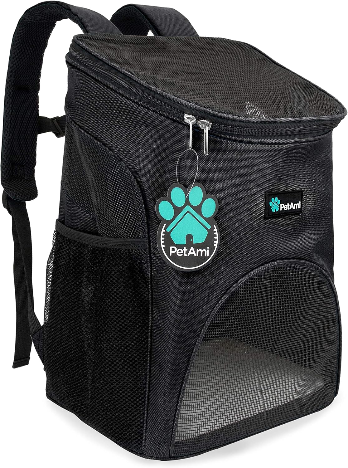 Mochila de transporte para gatos diseñada para viajes