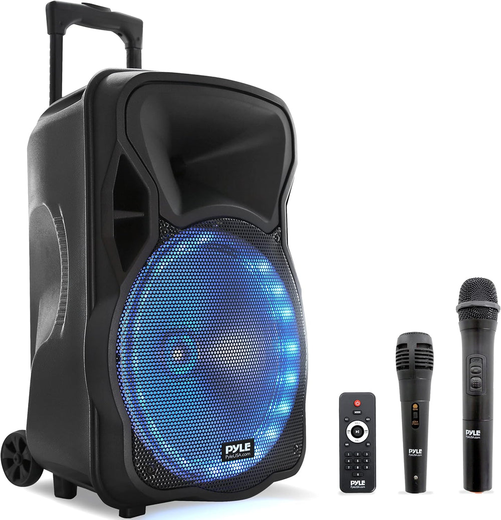 Altavoz PA portátil Bluetooth de 300 W PYLE-PRO PPHP1251BW