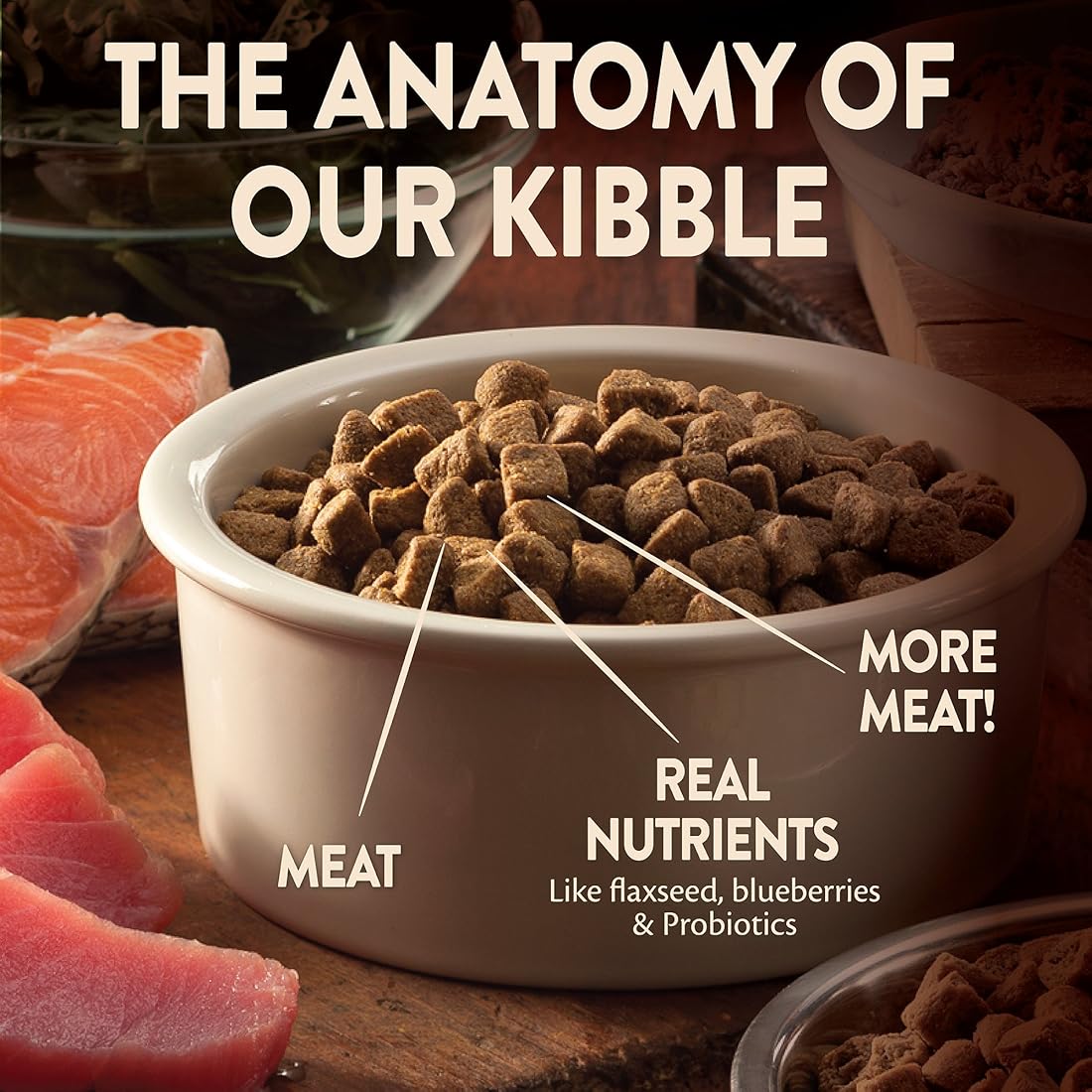 Comida seca natural para perros