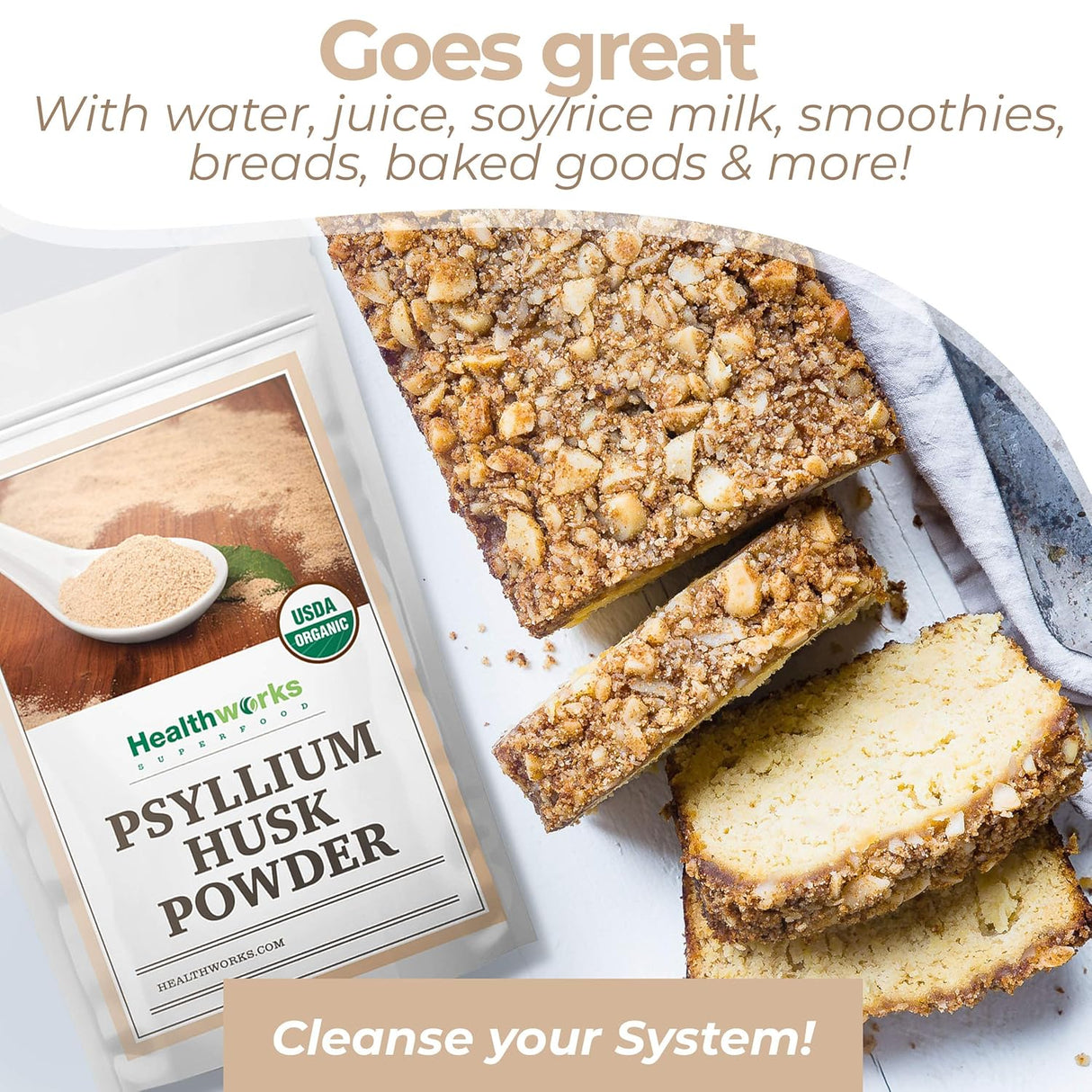 Polvo de Cáscara de Psyllium