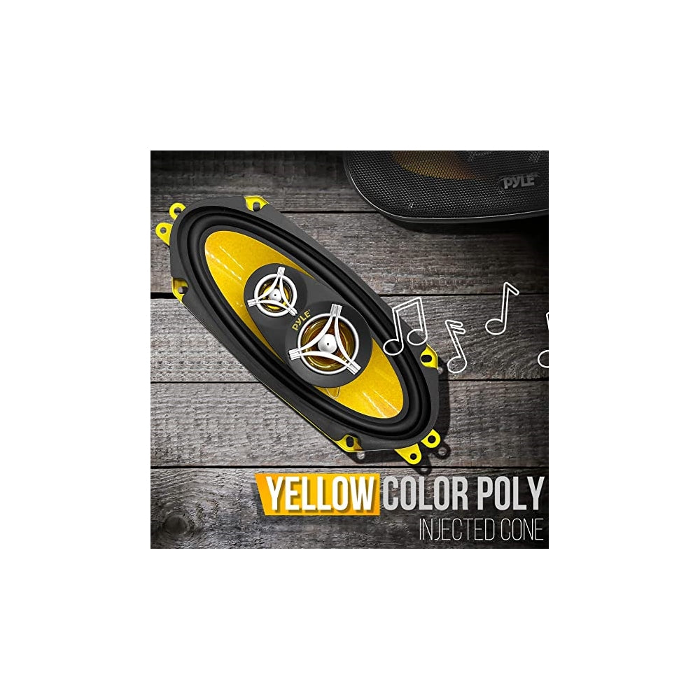 Parlantes o Altavoces tridireccional PYLE PLG41.3