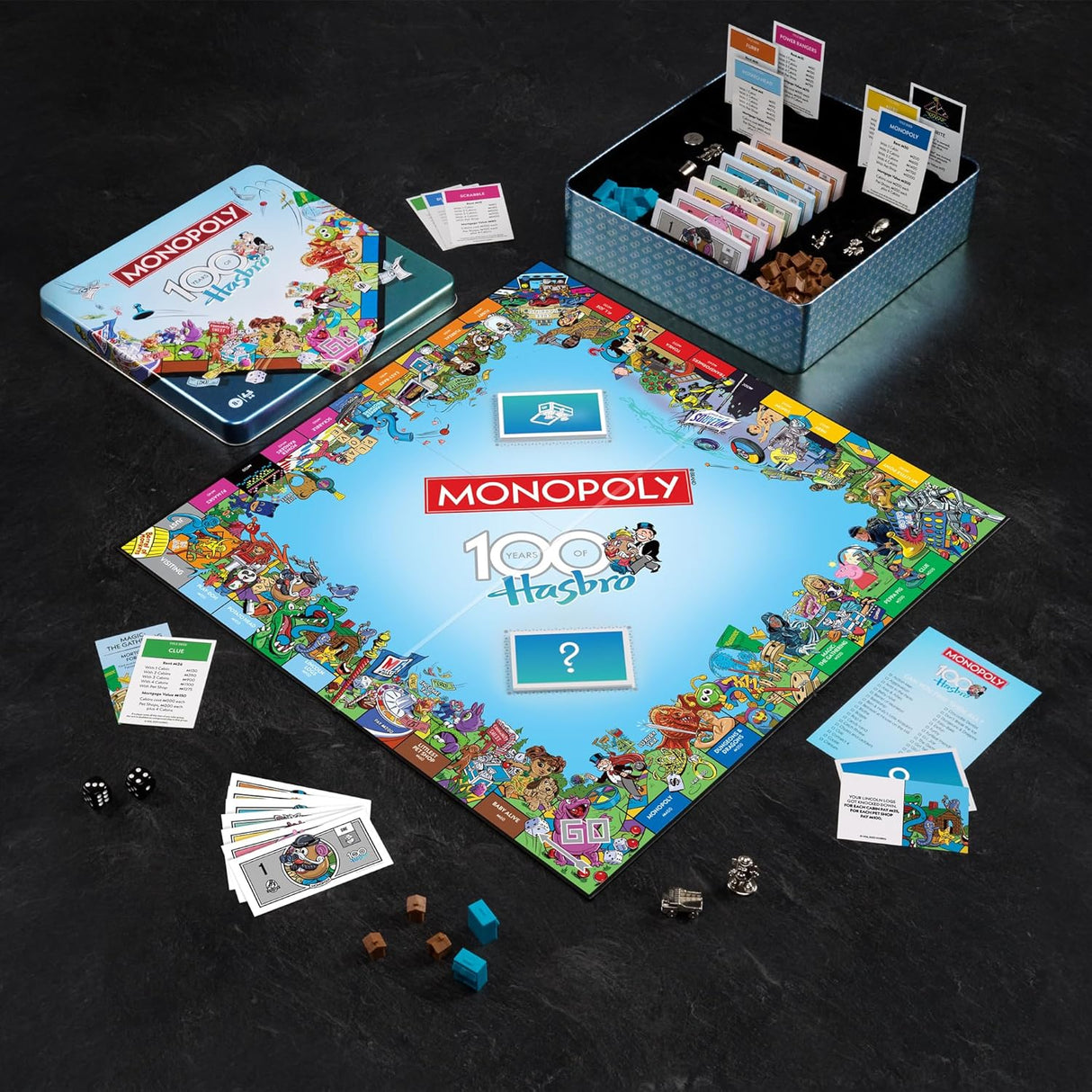 Monopoly Edición 100 Aniversario de Hasbro, Juego de Mesa
