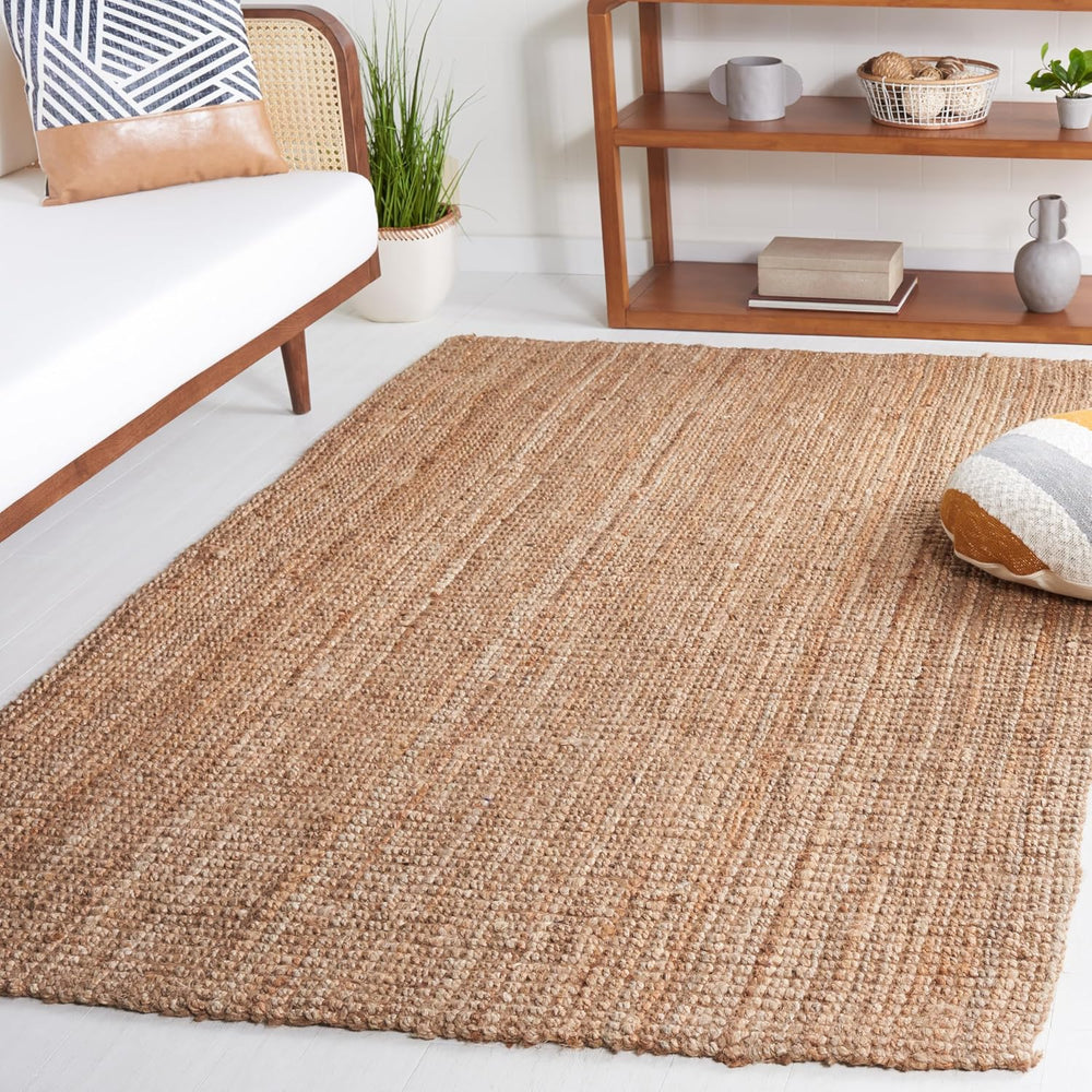 Alfombra de fibra natural, hecha a mano, ideal para áreas de alto tráfico, modelo NF747A