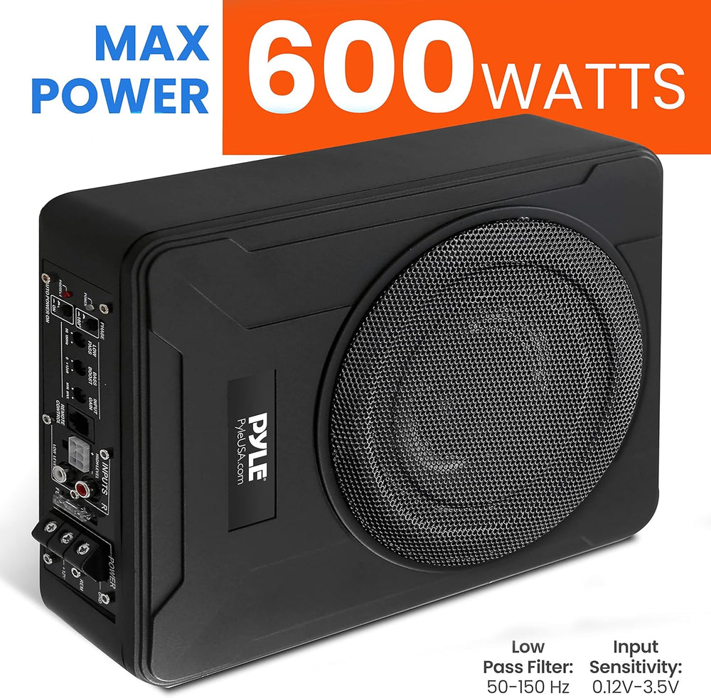 Sistema de subwoofer amplificado 8 pulgadas PYLE PLBX8A