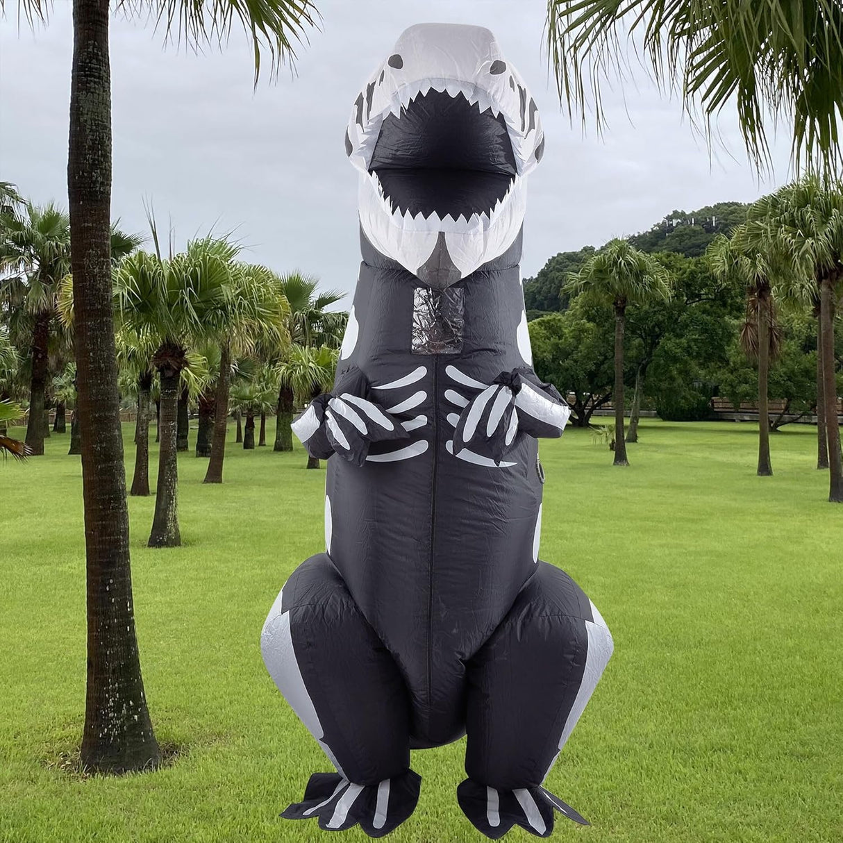 Disfraz Inflable T-Rex Adulto Lulu Home, Halloween, Cómodo