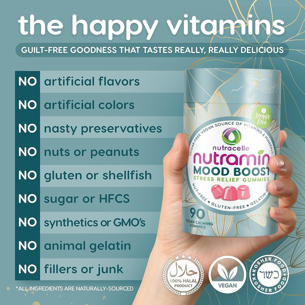 Multivitamínicas para mejorar el estado de ánimo deliciosas