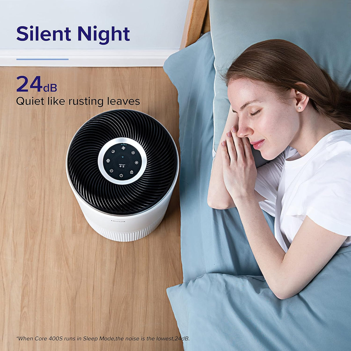 Purificadores de aire LEVOIT 3 en 1 captura alergias