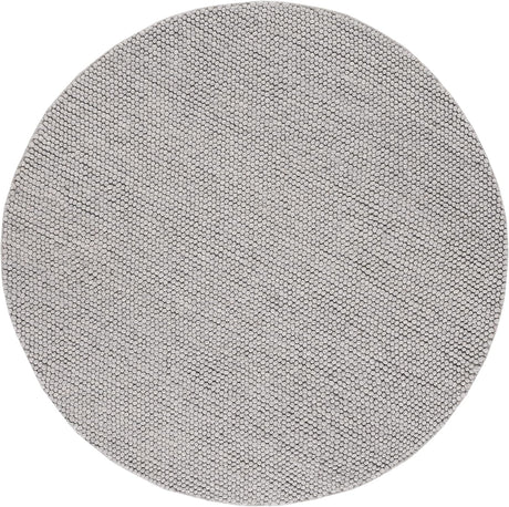 Alfombra de lana redonda hecha a mano, modelo NAT620C