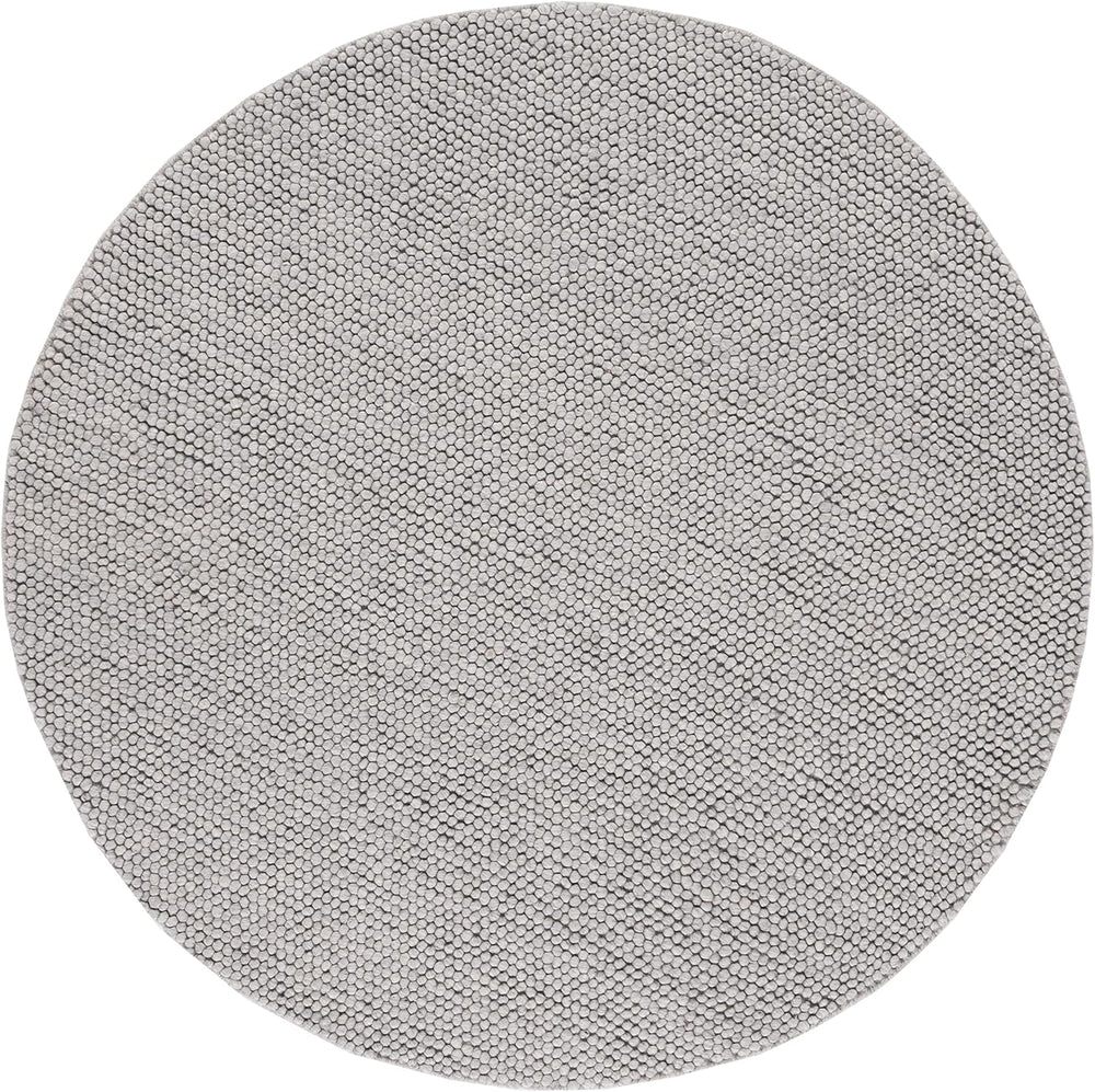 Alfombra Redonda de Lana, Ideal para Áreas de Alto Tráfico, NAT620C