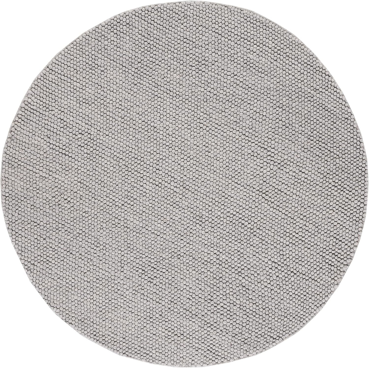 Alfombra Redonda de Lana, Ideal para Áreas de Alto Tráfico, NAT620C