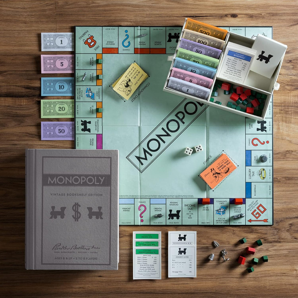 Monopoly Edición Vintage de WS Game Company - Estantería