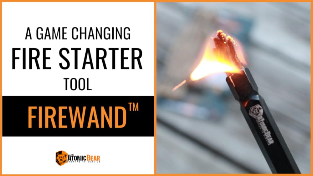 Herramienta de supervivencia Atomic Bear Fire Starter