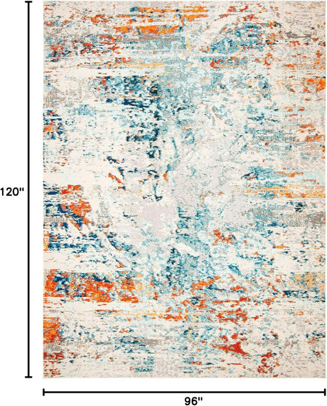 Alfombra Moderna Abstracta SAFAVIEH, 8' x 10', MAD478B