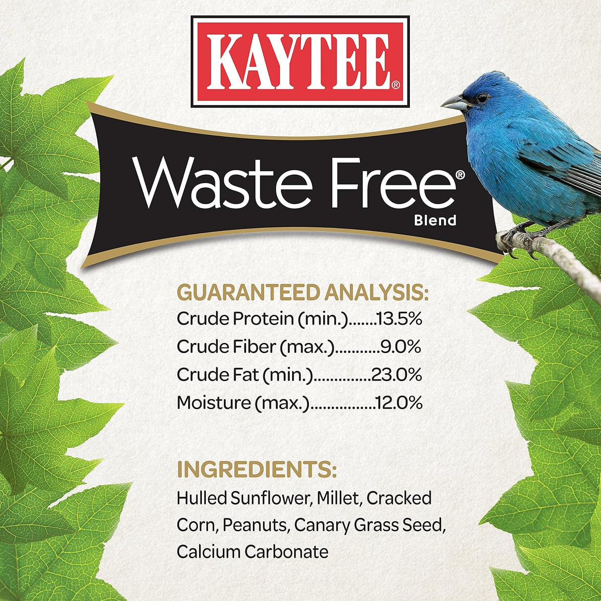 Kaytee Sin residuos alimento para aves silvestres.