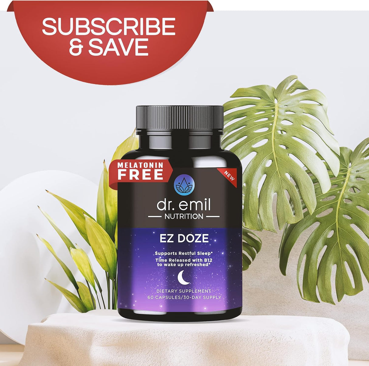 Suplementos Ayuda para dormir natural vegana con raíz