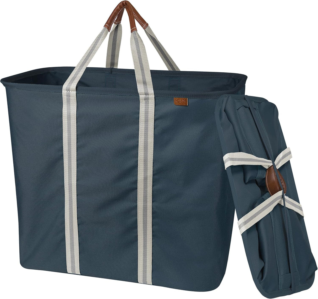 Cesta de Ropa Plegable CleverMade, Grande, 2 Piezas, XL