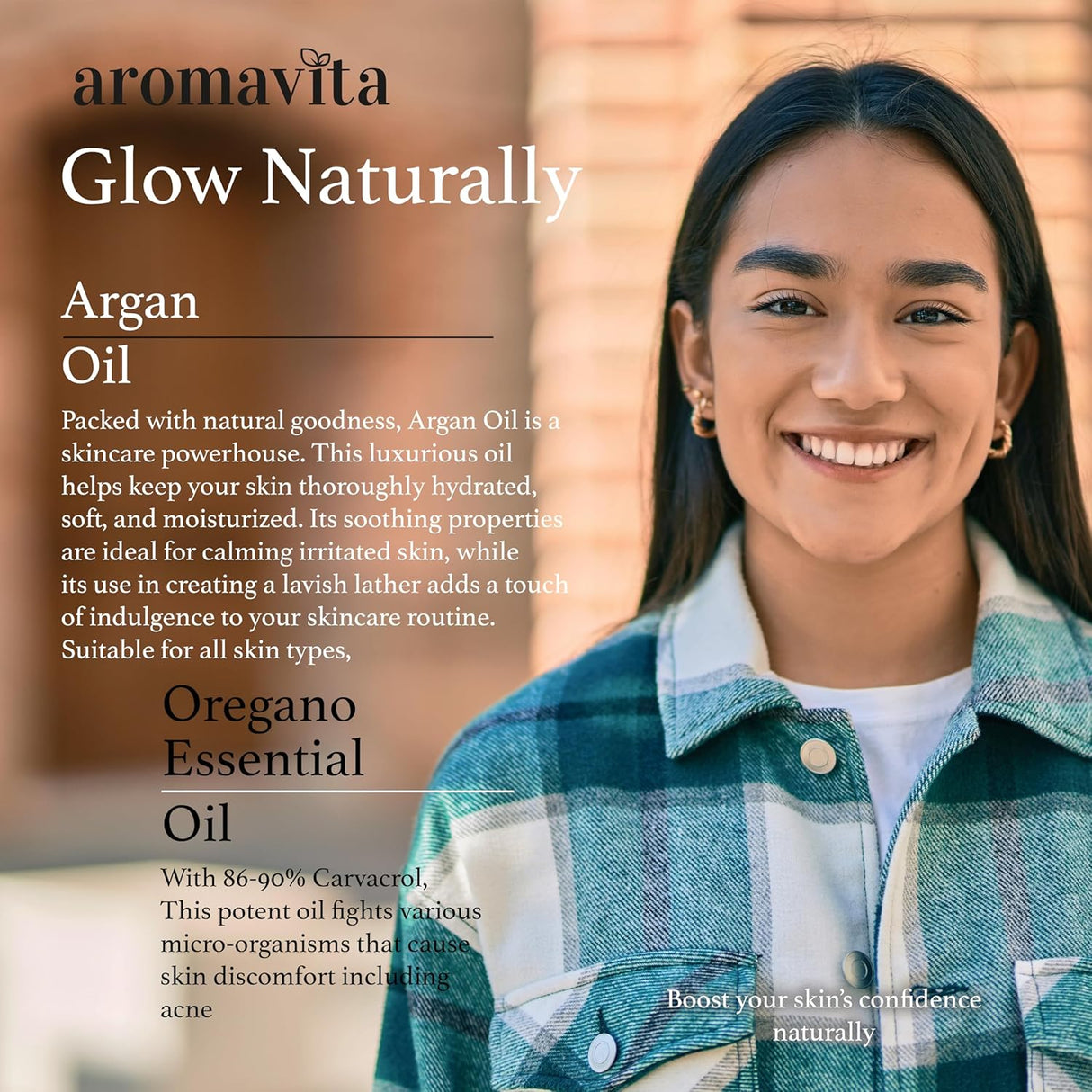 Jabón Facial para Acné - Aceite de Orégano y Argán Limpiador Natural