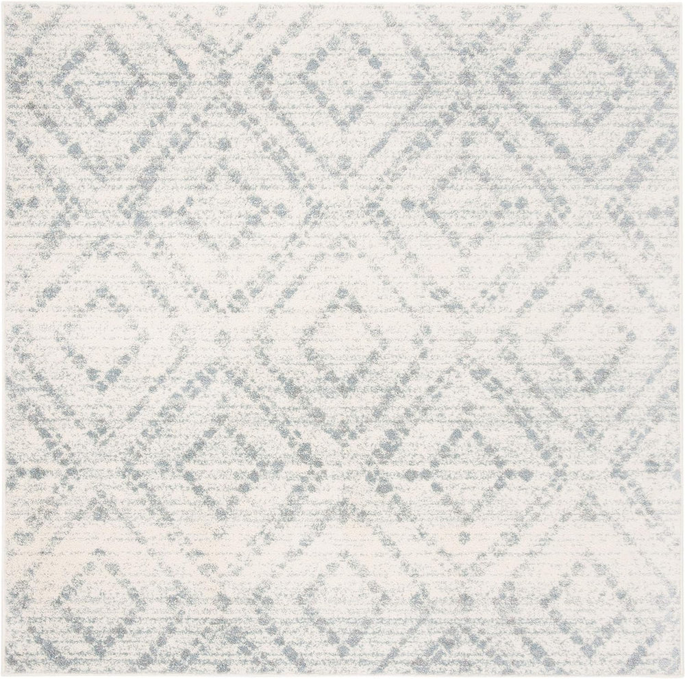 Alfombra Moderna con Diseño Diamante Distressed - ADR131T