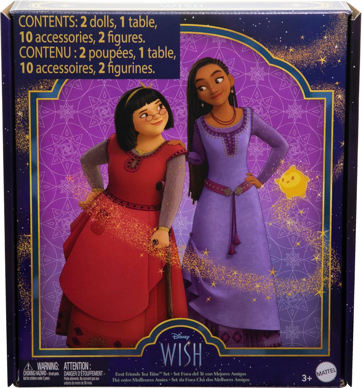 Juegos de Disney Wish Mattel: Set de Té con Asha y Dahlia