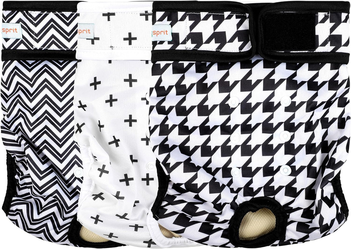 Langsprit Pañales lavables perras en el período – Calzones