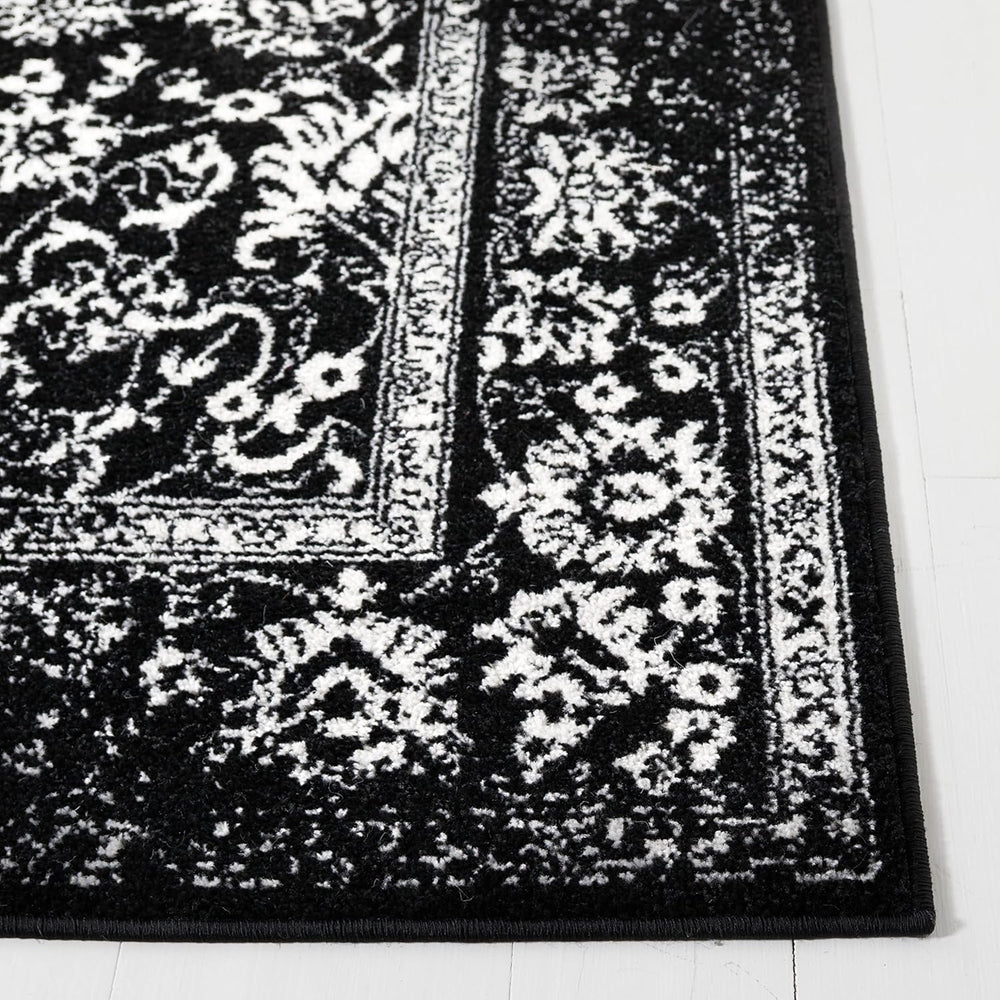 Alfombra de área cuadrada, diseño oriental, fácil cuidado, ADR109Z-8SQ