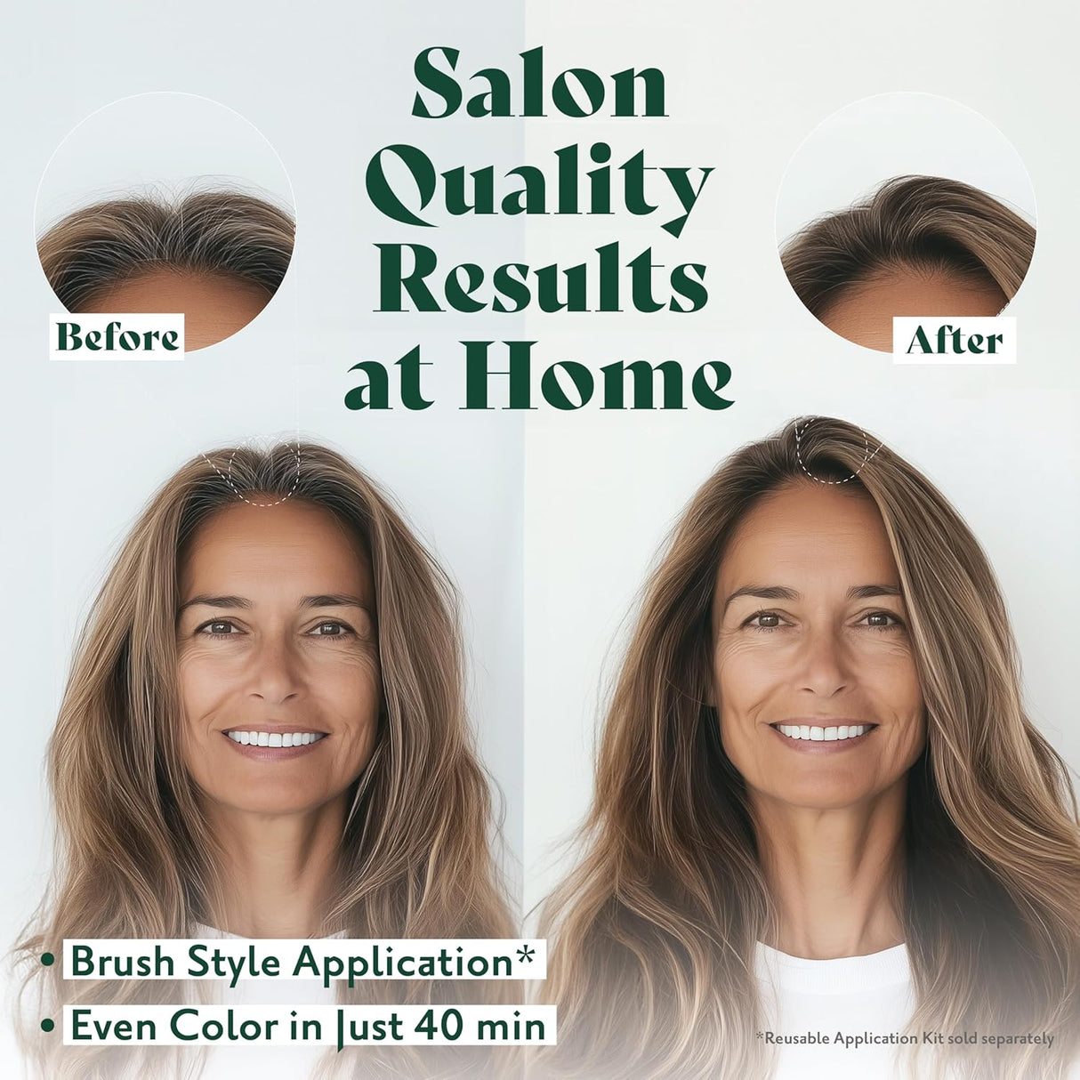 Tinte para el cabello Herbatint - 100% cobertura canas 7D