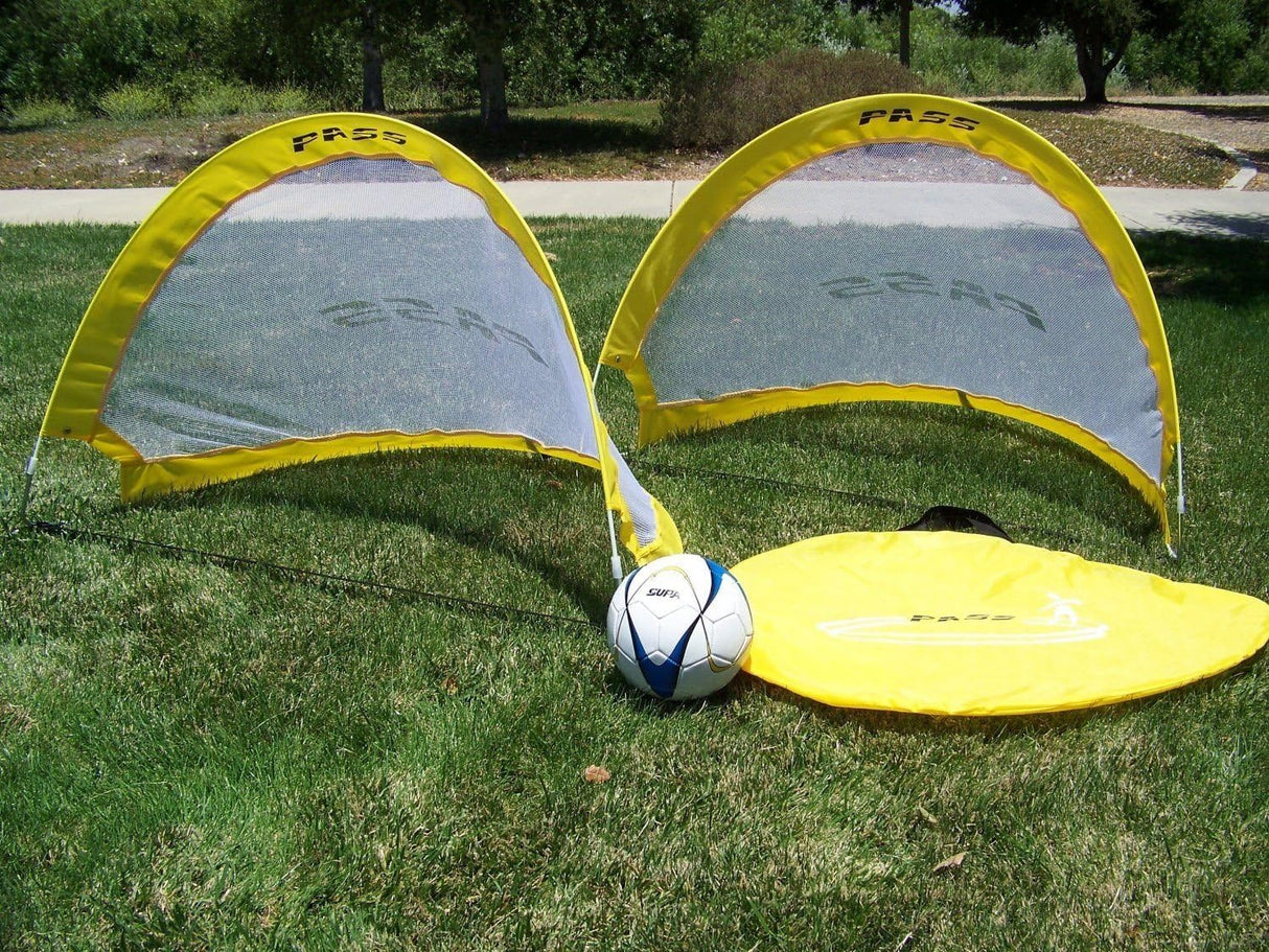 Kit de arqueria de futbol portatil para niños