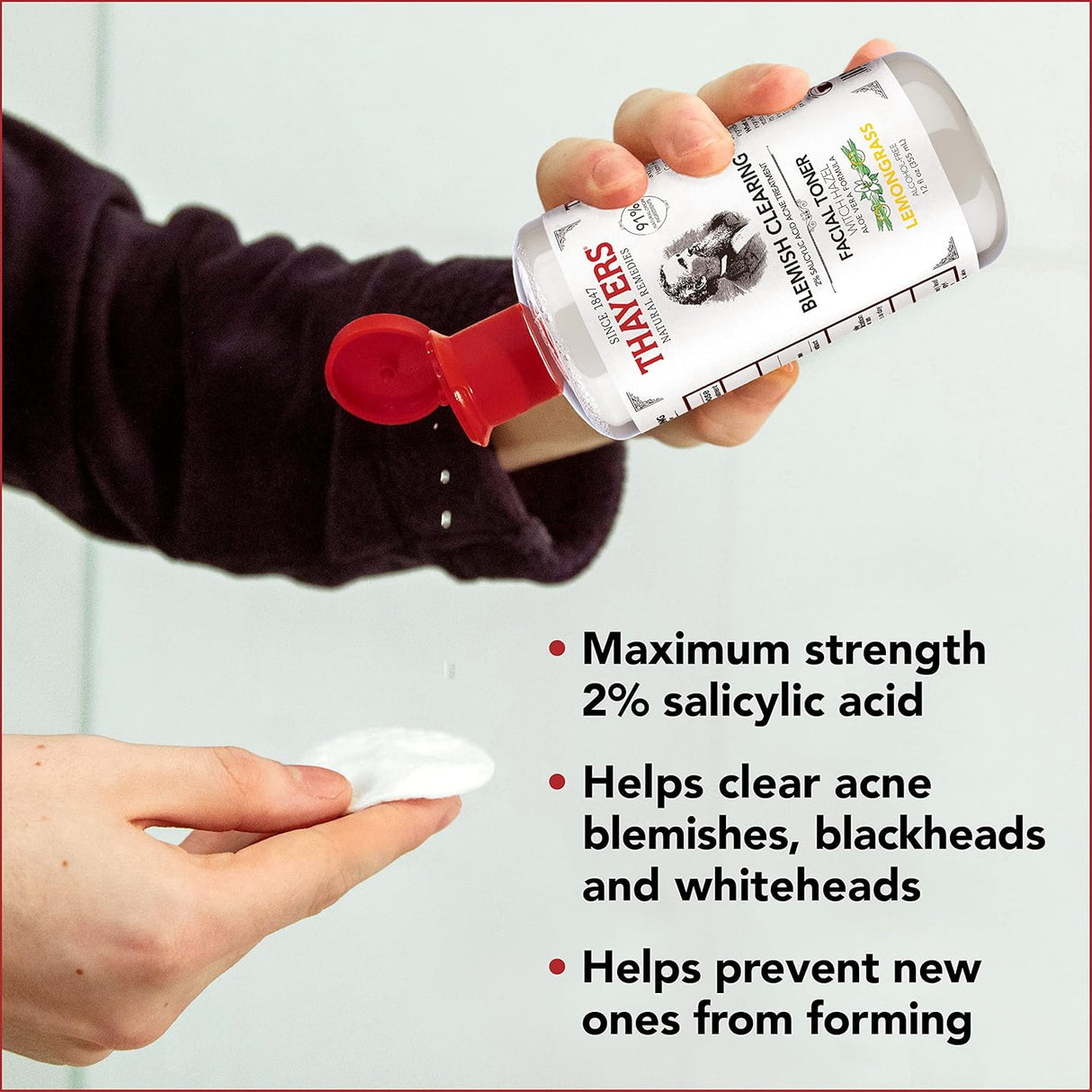 Cuidado Facial Tónico facial para acné con ácido salicílico