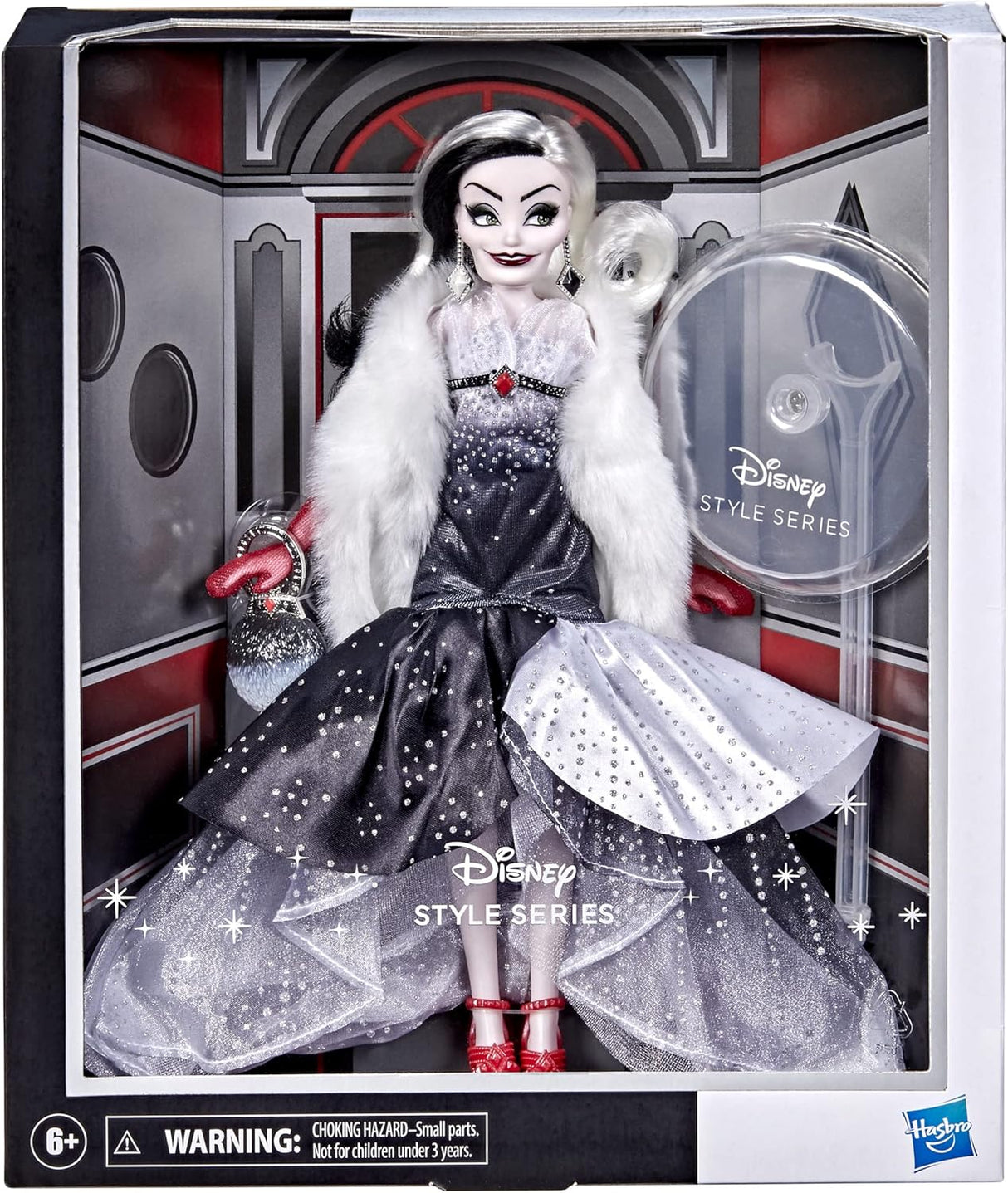 Muñeca Cruella De Vil, Disney, estilo contemporáneo, colección.