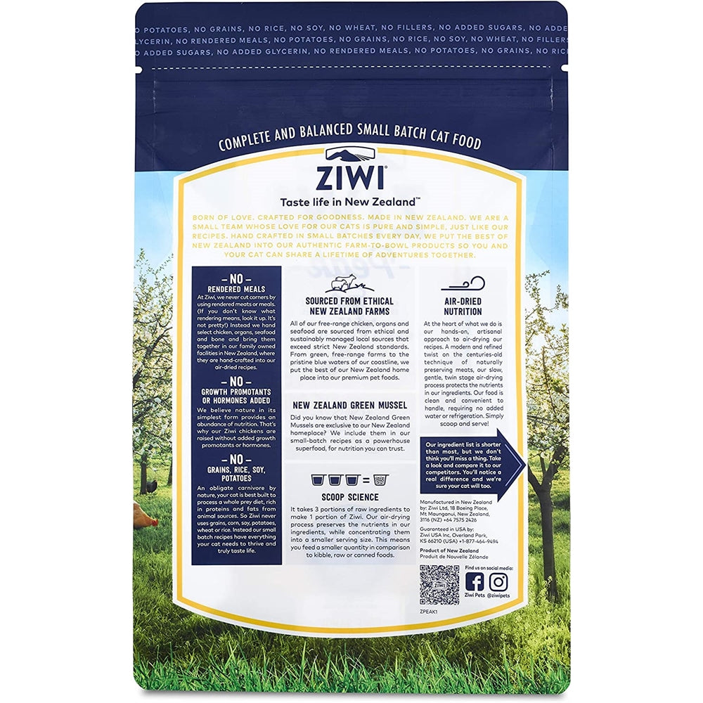 Alimento seco al aire para gatos todo natural alto proteínas