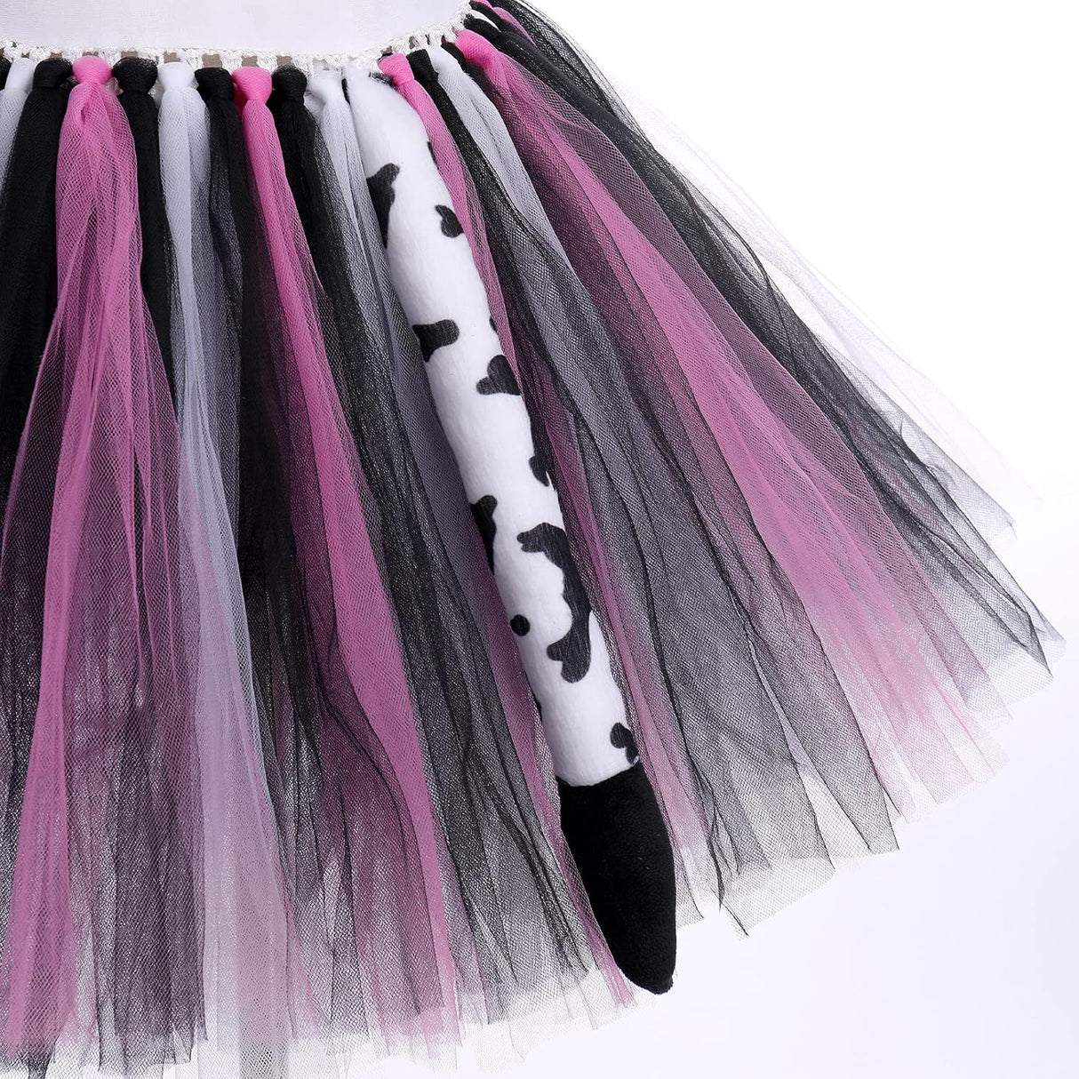 Disfraz de animales de safari FYMNSI para niñas con orejas y cola