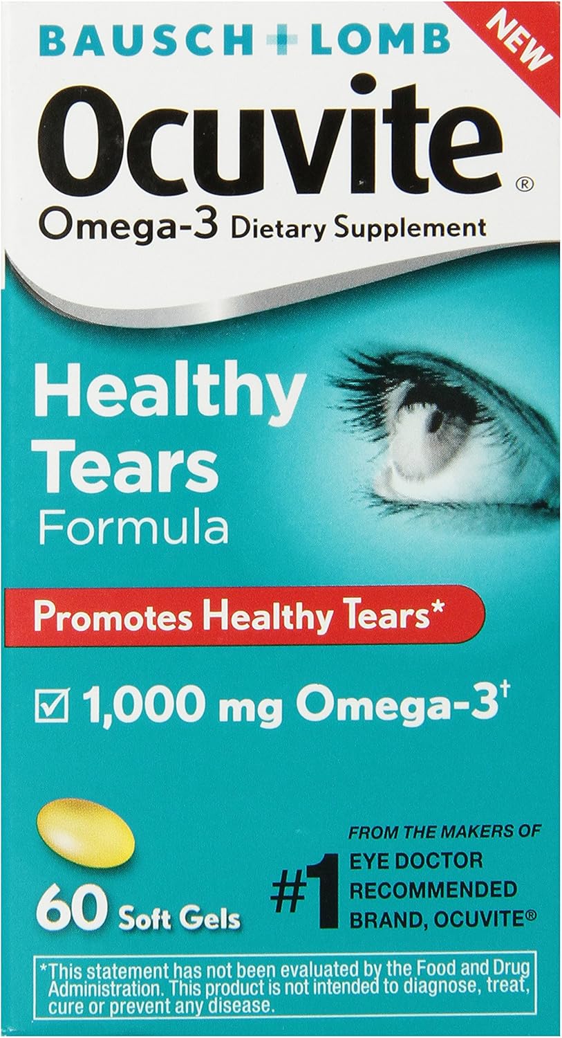 Suplemento Bausch + Lomb Ocuvite Healthy Tears 60 unidade