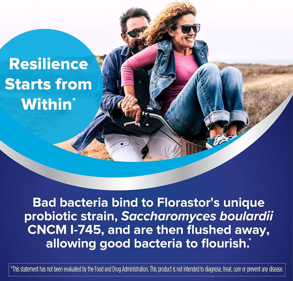 Suplemento florastor máxima fuerza Probiotico 100 Cápsulas