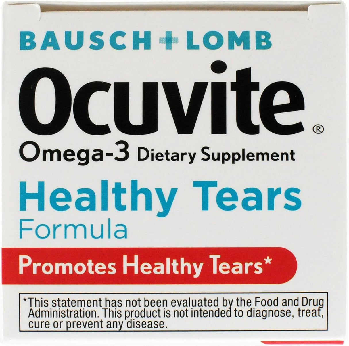 Suplemento Bausch + Lomb Ocuvite Healthy Tears 60 unidade