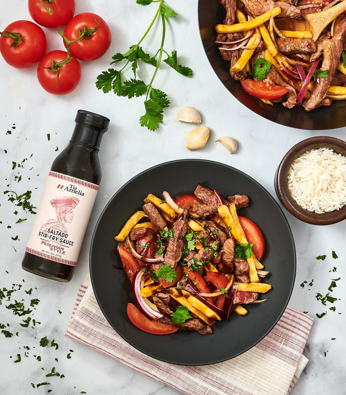 Salsa Lomo Saltado Tia Amelia - Gluten-Free 14 oz
