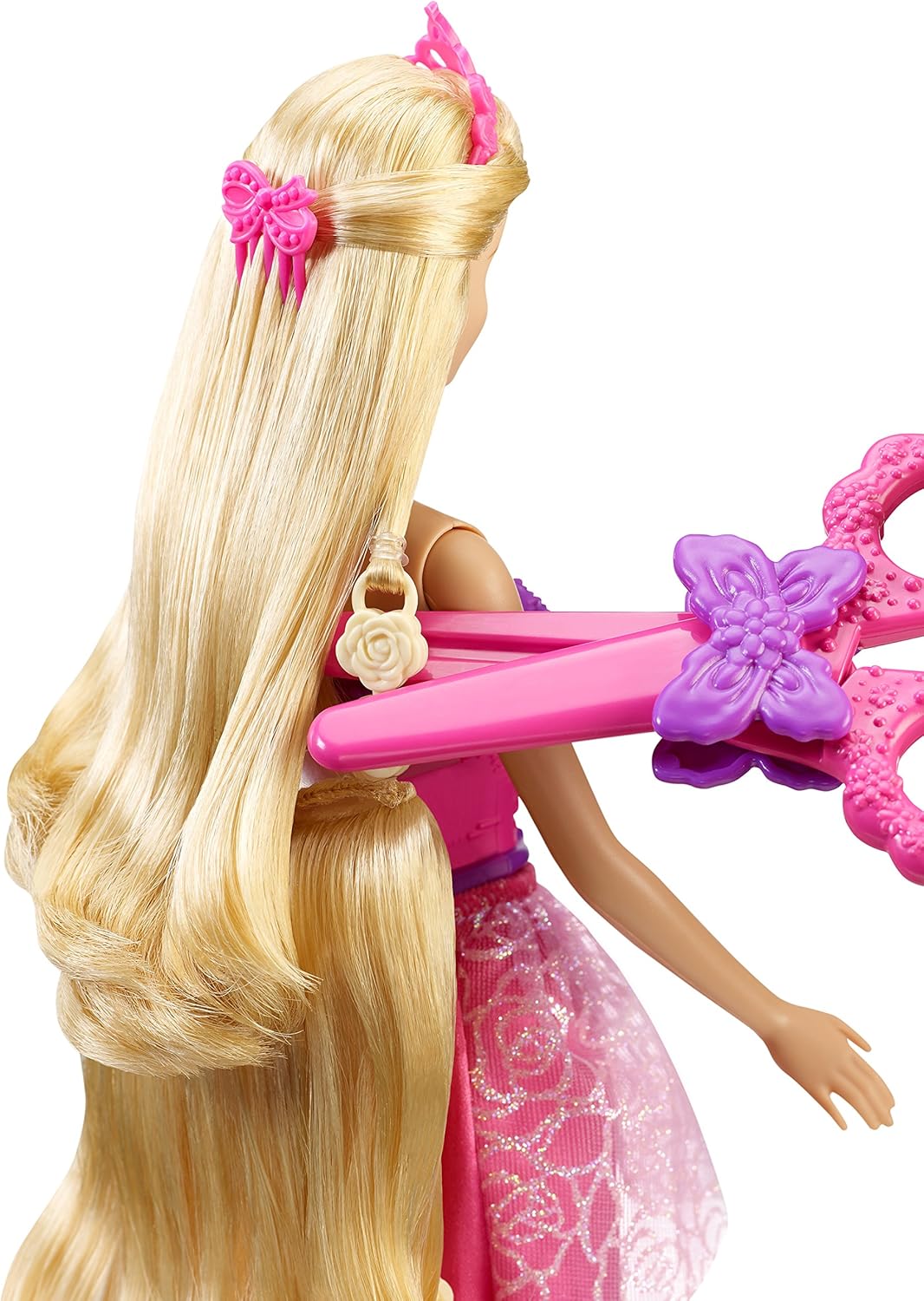 Barbie Princesa Reina de Cabello Infinito Doll, Endless Hair Kingdom