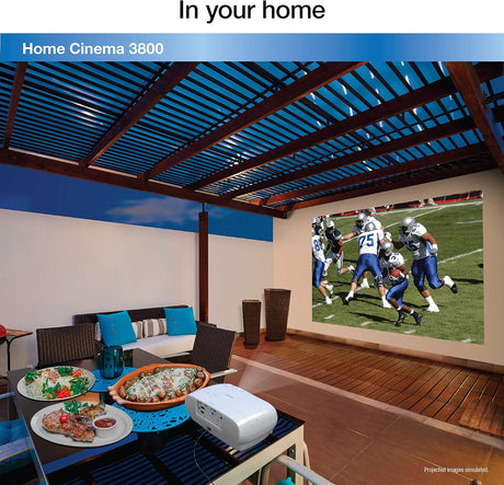 Proyector Epson Home Cinema 3800 4K PRO-UHD con HDR