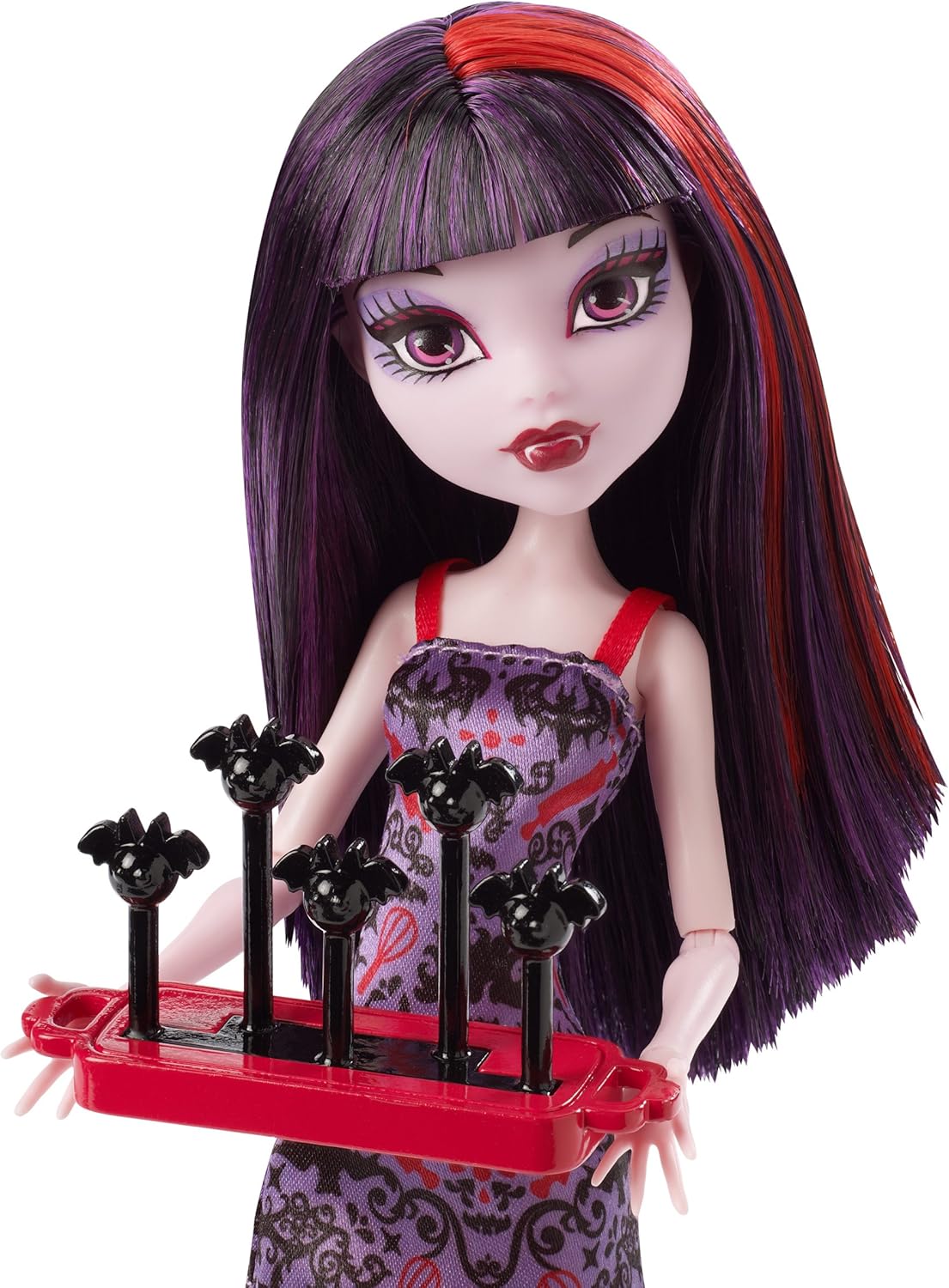 Muñeca Elissabat Ghoul Fair de Mattel, muñeca de colección CHW71