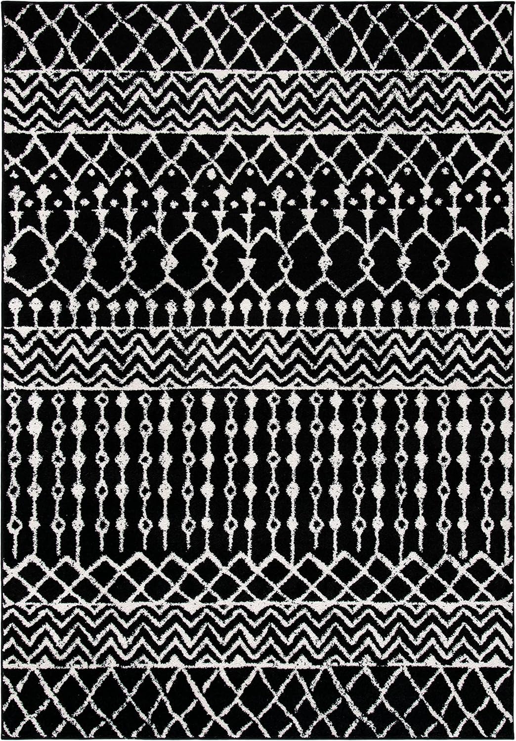 Alfombra de acento, diseño boho marroquí, modelo TUL270Z