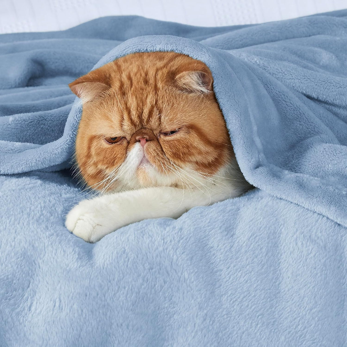 Manta Fleece Queen Bedsure - Suave, Ligera, 90x90 pulgadas