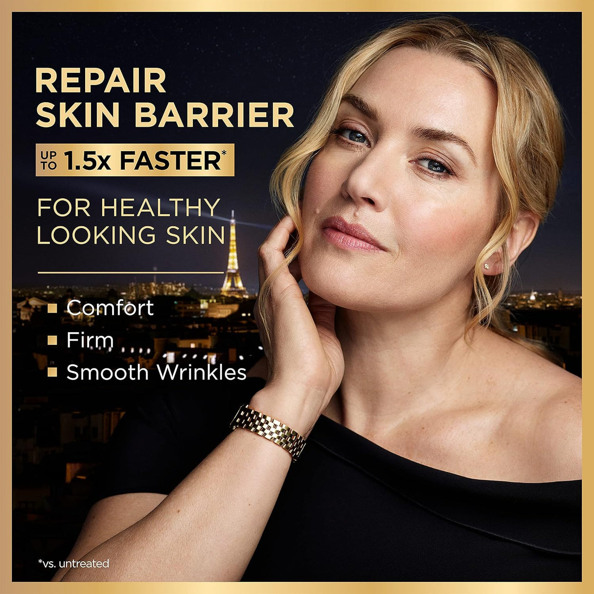 Crema antienvejecimiento de medianoche reduce las arrugas