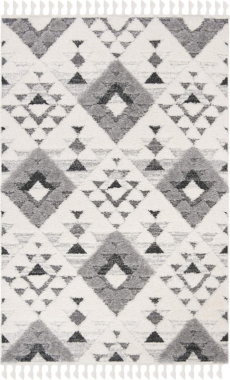 Alfombra de Acogida Shag Marroquí - Diseño Boho, MTS688F