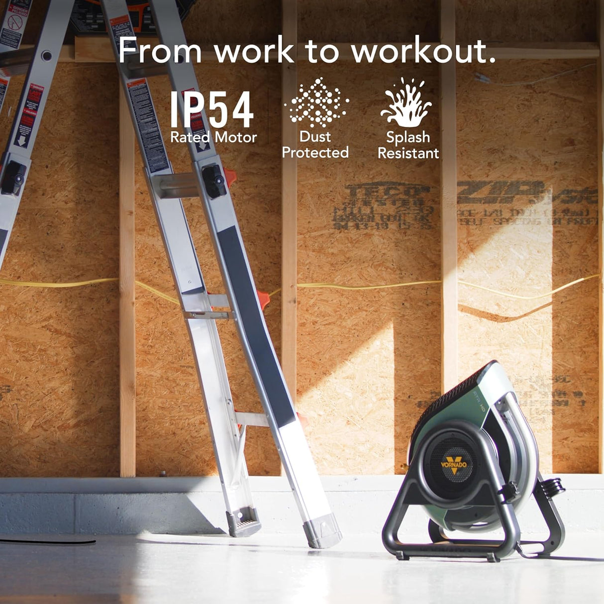 Ventilador Vornado RTR Alta Velocidad, 3 Velocidades, 8ft Cord