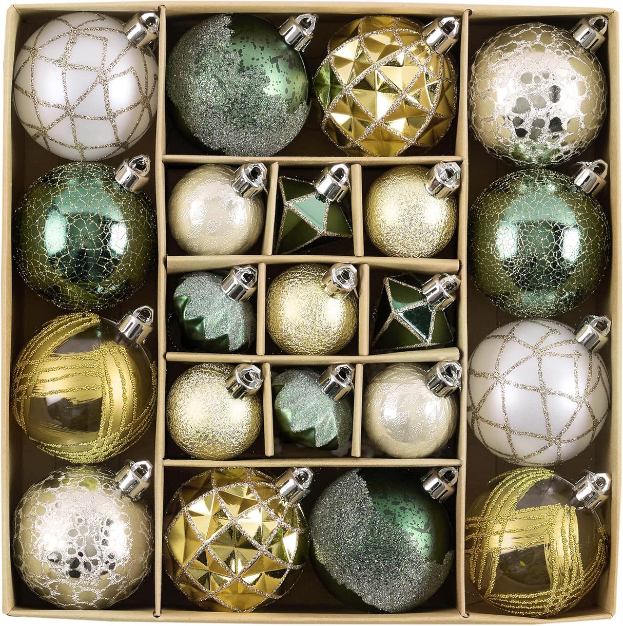 Adornos Navideños DecorbyHannah, 21ct, Shatterproof, Set