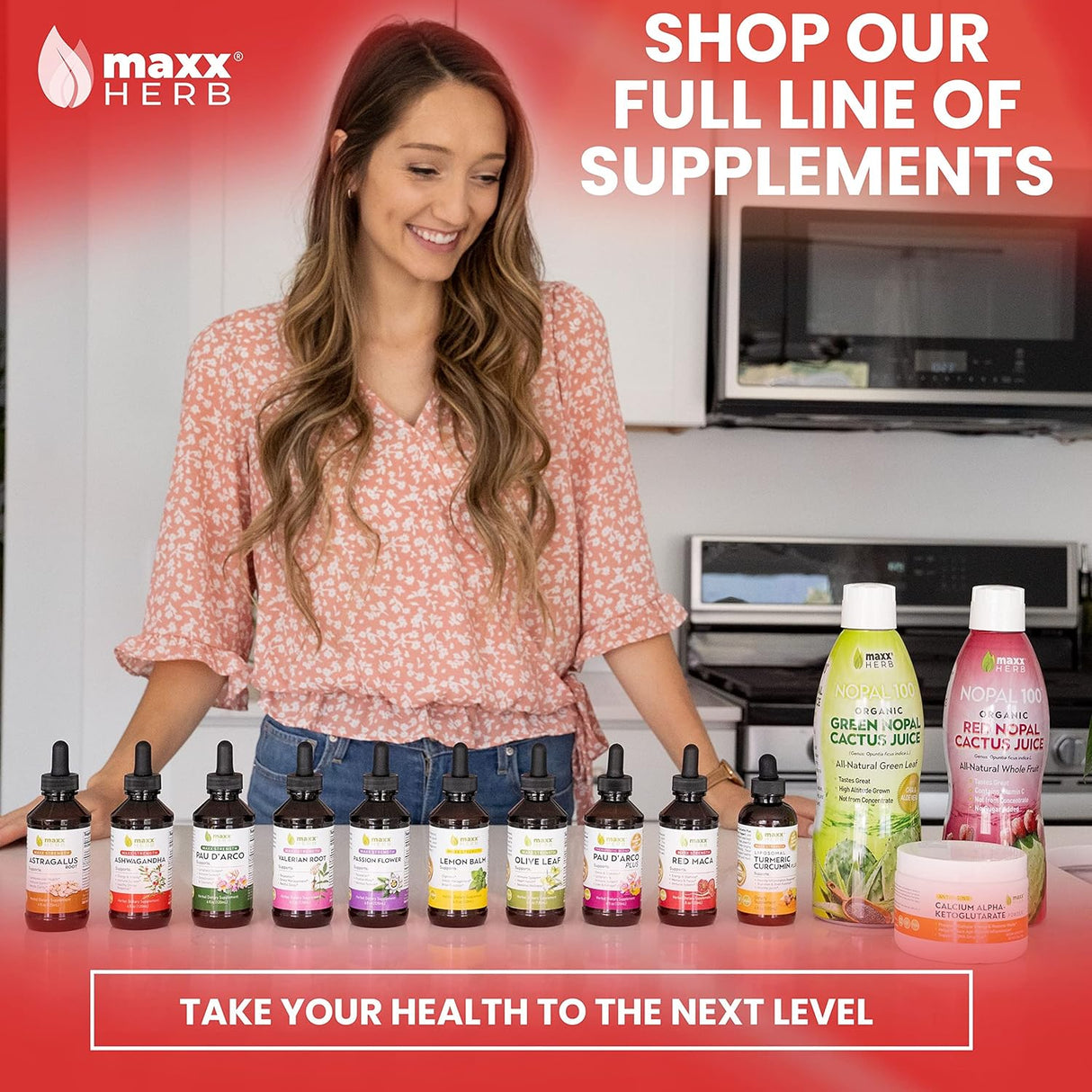 Extracto de Ashwagandha Maxx Herb - 4 Botellas 4 Oz