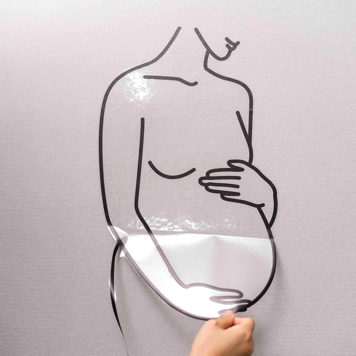 Vinilo Decorativo Embarazo - Stickers para Barriga, Fiesta bebé