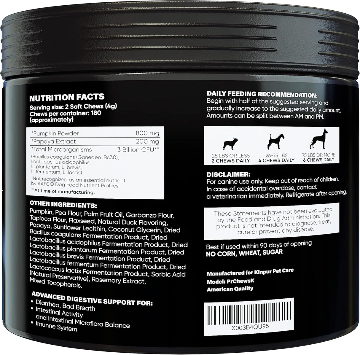 Probióticos para perros, Apoya la salud intestinal, alergias