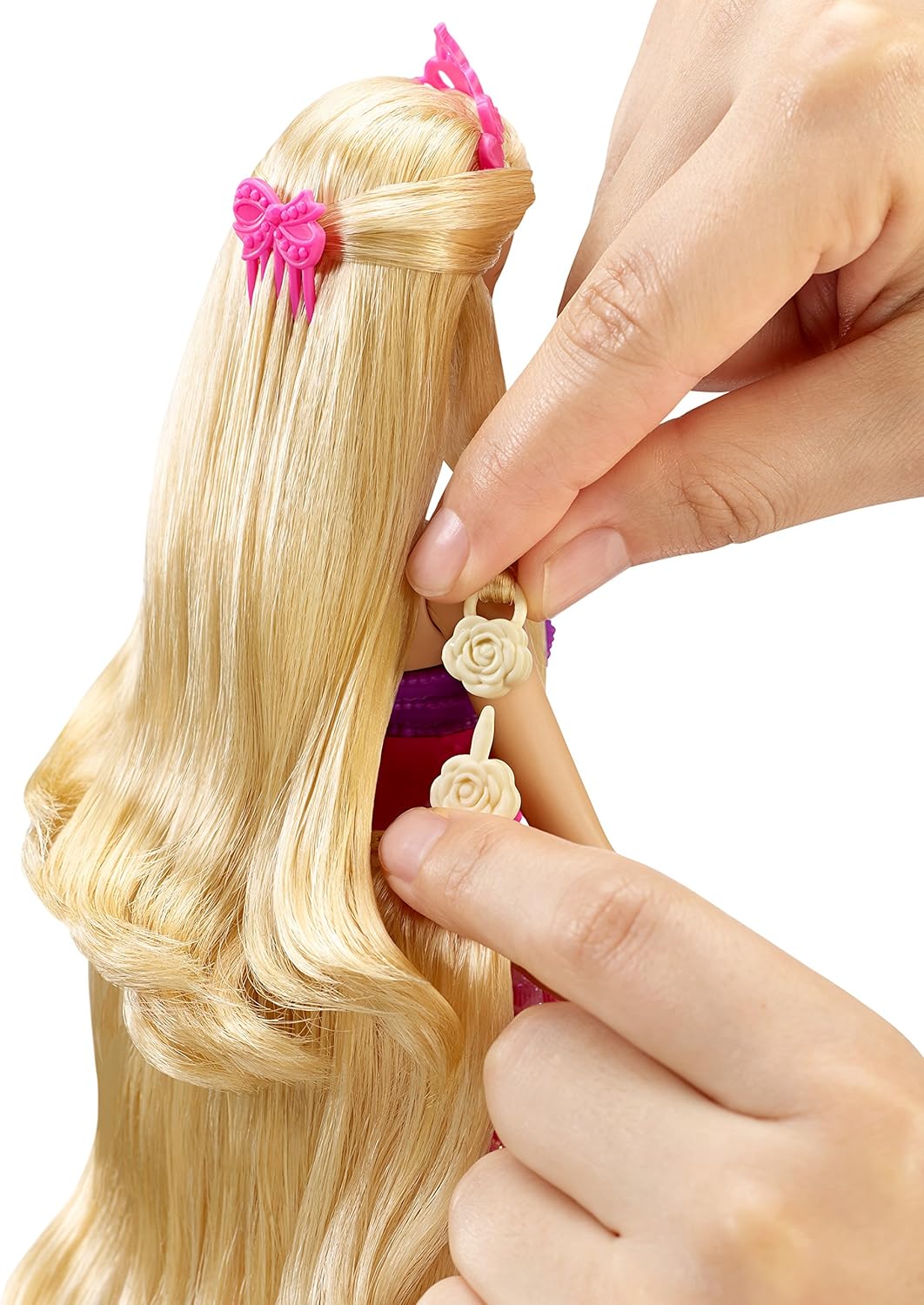 Barbie Princesa Reina de Cabello Infinito Doll, Endless Hair Kingdom