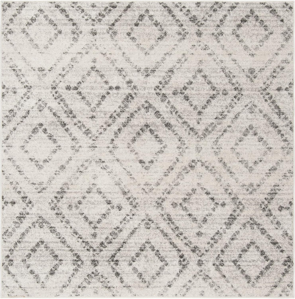 Alfombra cuadrada de diseño diamante para sala y dormitorio ADR131C