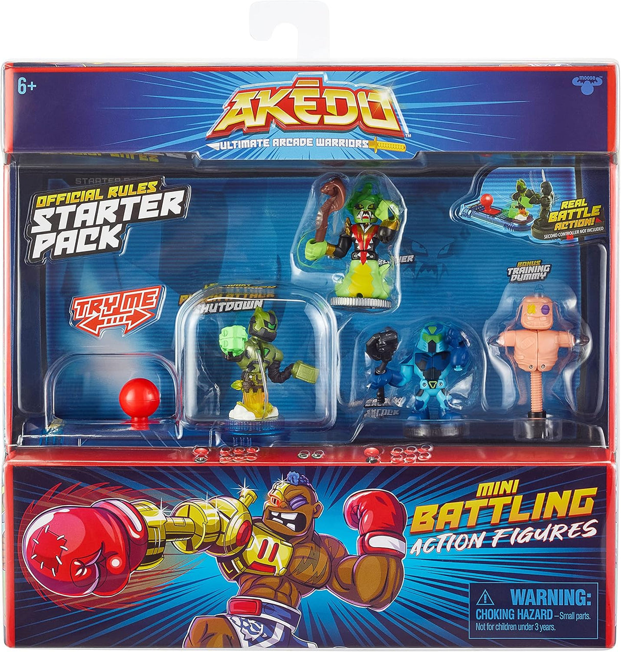 Sets de Muñecos Akedo Ultimate Arcade Warriors